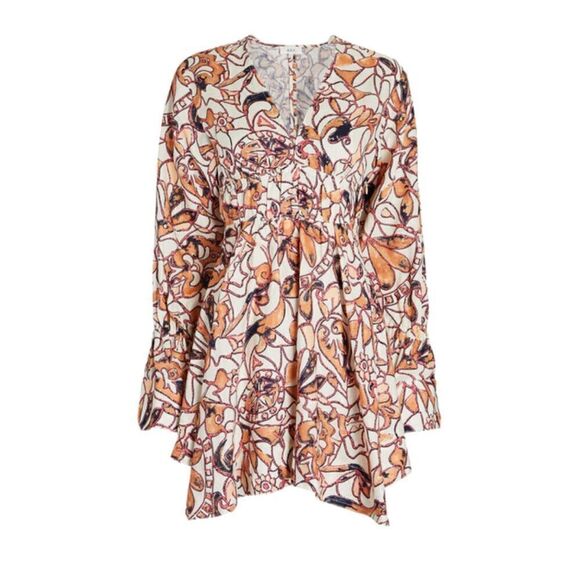 ⭕️ A.L.C Salina Linen Mini Dress US6 Medium - Picture 10 of 10